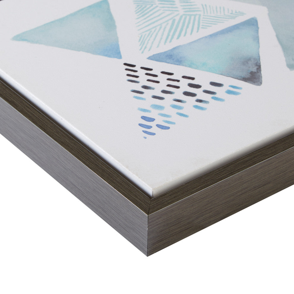 Urban Habitat This and That Way Framed Gel Coat Canvas, Set of 2