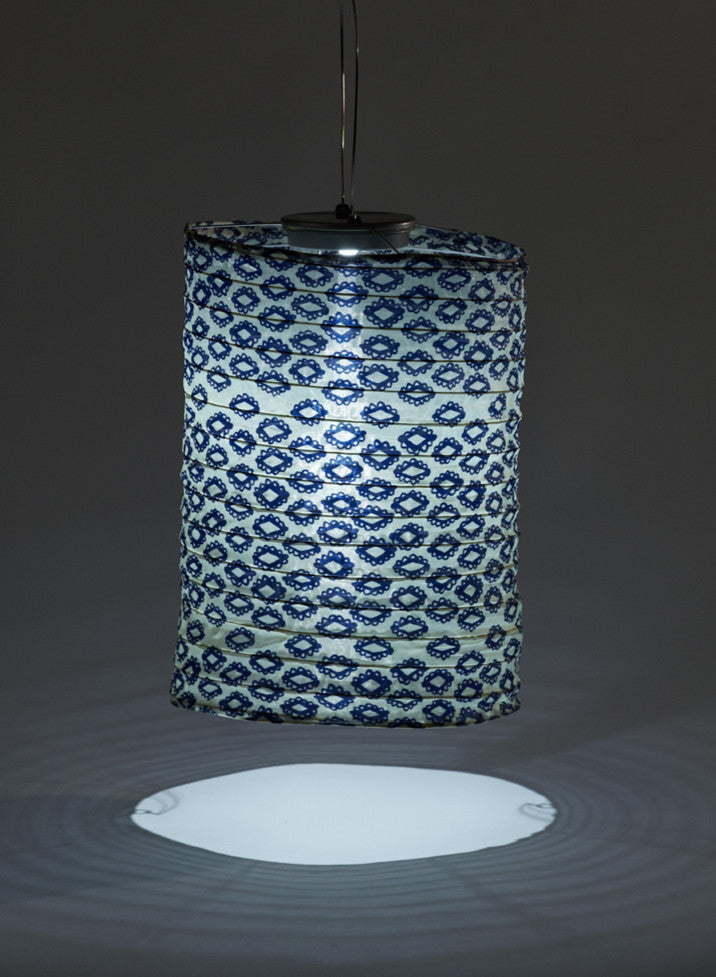 Solar Tribal Cylinder Lantern
