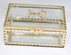 Glitzy Ribbon Crystal Jewelry Box