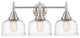 Innovations 447-3W-SN-G713-LED 3-Light Bath Vanity Light, Satin Nickel