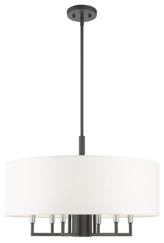 Scandinavian Gray Timeless, Transitional, Pendant Chandelier