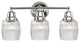 Innovations 623-3W-PC-G302 3-Light Bath Vanity Light, Polished Chrome