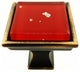Red Iridescent Nova Crystal Glass Oil Rubbed Bronze Madison Classic Knob