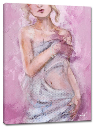 Ready2HangArt 'Nude October' Wrapped Canvas Art, 20"x16"