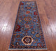 Runner Persian Fine Serapi Hand Knotted Wool Rug 2' 7" X 7' 11" - Q12686