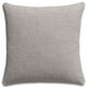 Moonbeam Whitney 19" Square Throw Pillow, Set of 2, Natural