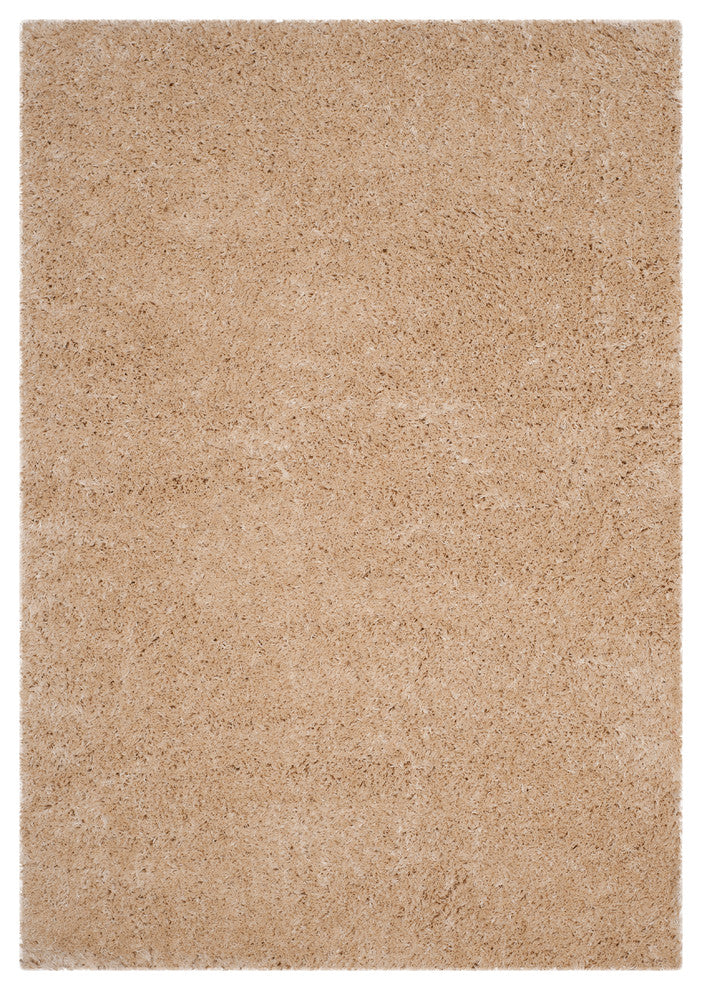 Safavieh Polar Shag Psg800A Rug, Light Beige, 6'7"x9'2"