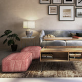 Nate Square Pouf