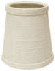 5" Off White Set of 6 Chandelier Linen Lampshades