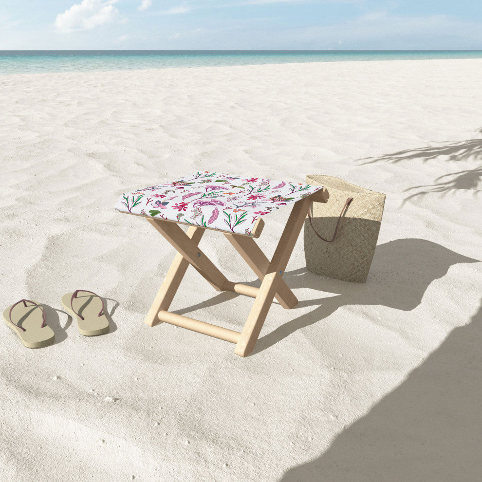 Holli Zollinger Boho Brocade Folding Stool