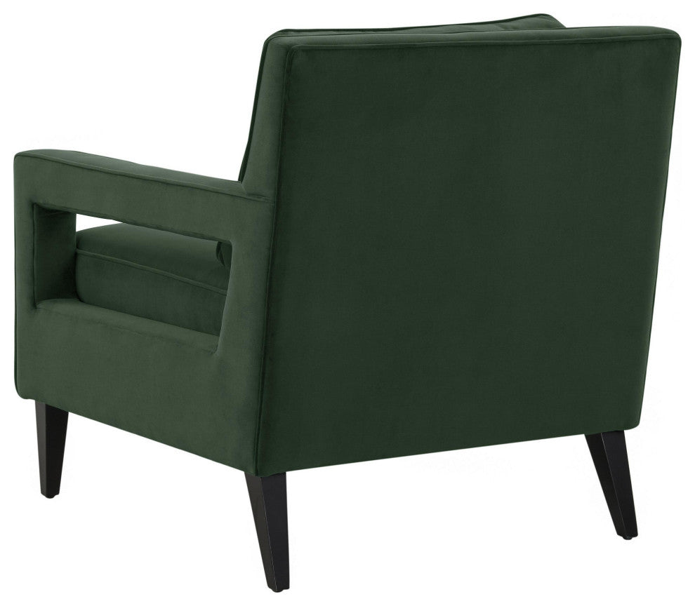 Luna Emerald Green Accent Chair