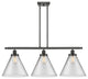 Innovations 916-3I-OB-G42-L Cone 12" 3 Light Island Light, Oil Rubbed Bronze
