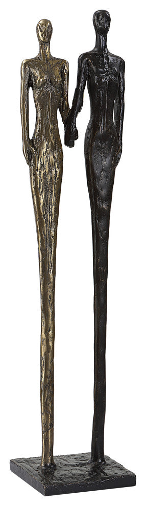 Uttermost Two's Company Cast Iron Sculpture