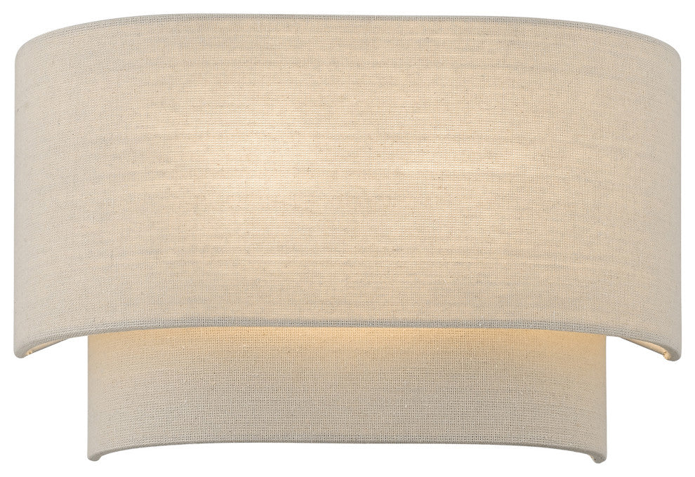 Bellingham 2-Light Antique Gold Leaf ADA Sconce