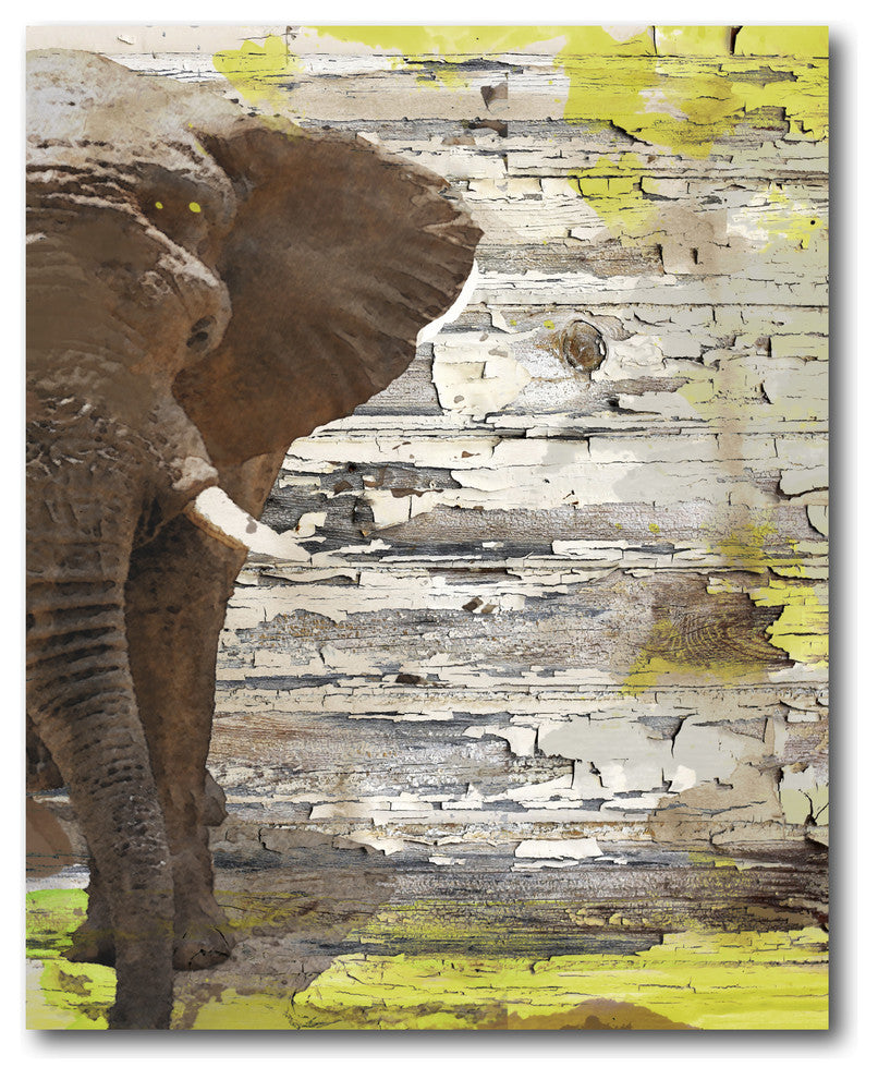 "The Elephant I" Gallery-Wrapped Canvas Wall Art, 16"x20"