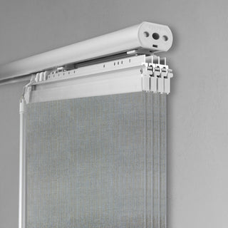 Stormy 4-Panel Track Extendable Vertical Blinds 48-88"W