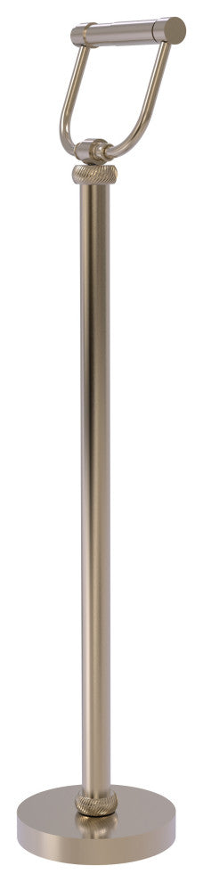 Free Standing Toilet Tissue Holder, Antique Pewter