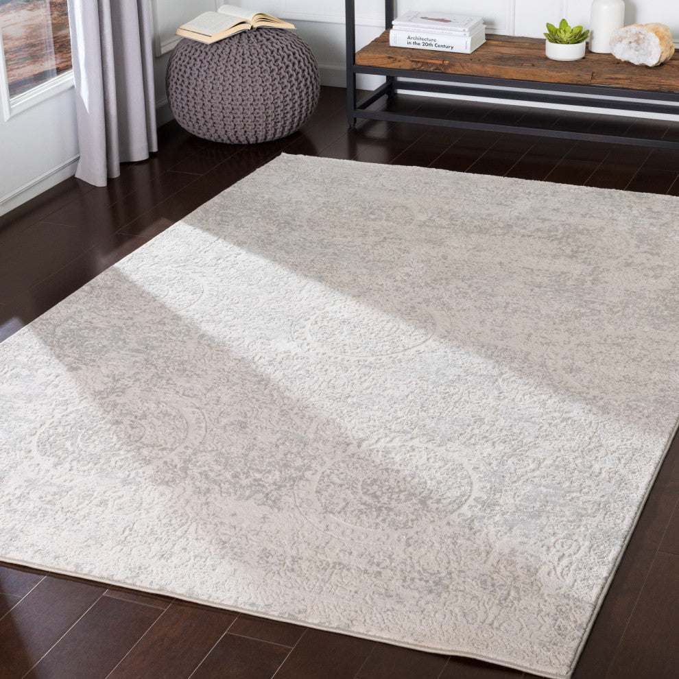 Surya Aisha AIS-2307 Traditional Area Rug, 10' x 14' Rectangle