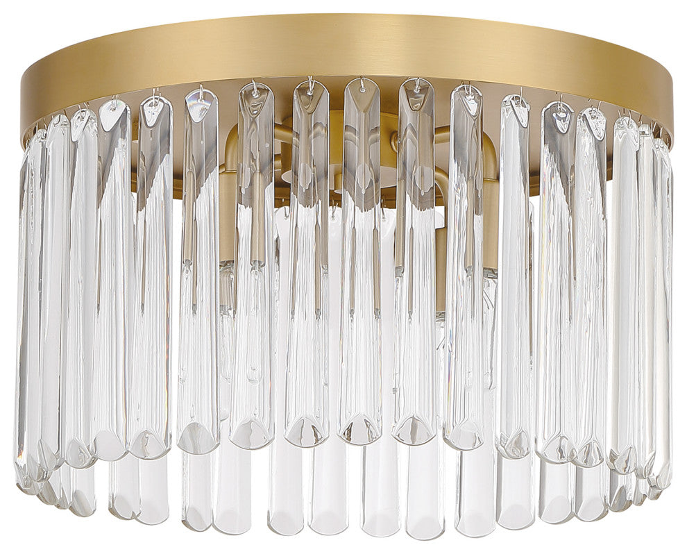 Emory 4 Light Modern Gold Ceiling Mount