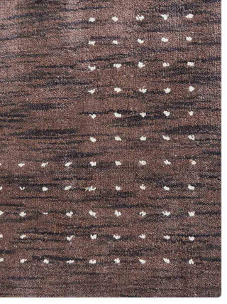 HAND KNOTTED LOOM WOOL ECO-FRIENDLY AREA RUGS - Rectangle, Brown, Contemporary
