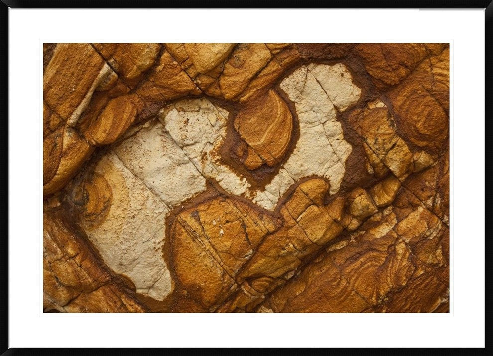 Volcanic Rock, Onawe, Banks Peninsula, Canterbury, New Zealand, 42"x30"