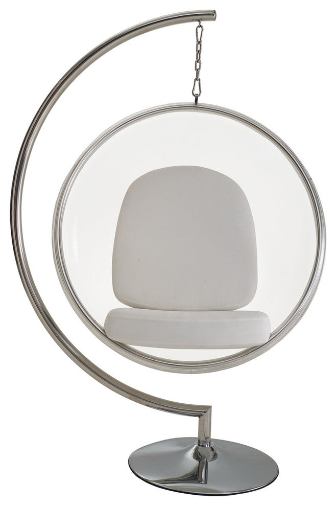 Modway Ring Lounge Chair, White