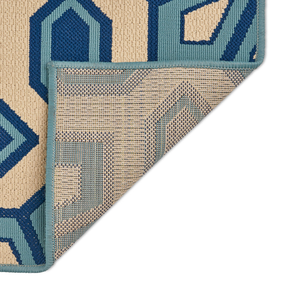 GDF Studio Henna Indoor Geometric Area Rug, 8'x11'