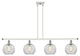 Innovations Lighting 516-4I-WPC-G122-8 Athens 4 Light 48" Island Light