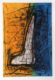 Richard Fishman "Untitled" Etching