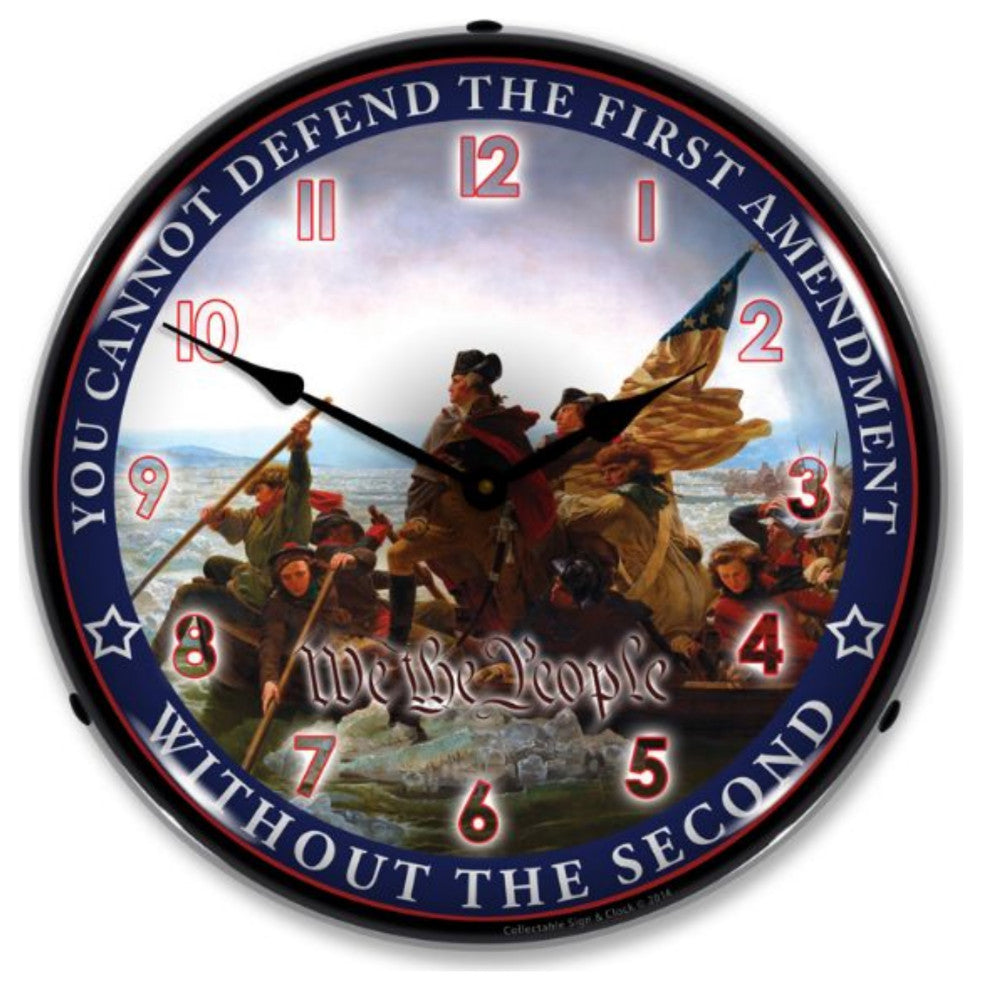 RE1402496 First and Second Amendment Clock