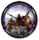 RE1402496 First and Second Amendment Clock