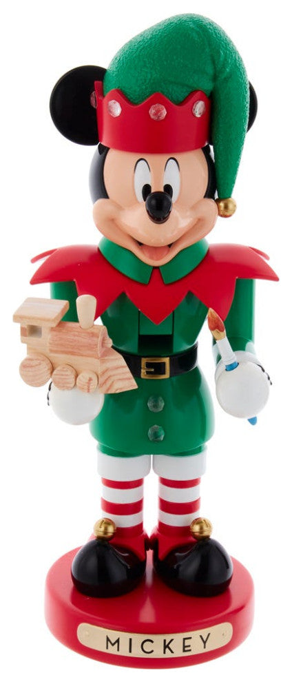 Kurt Adler 10" Disney Mickey the Elf Nutcracker