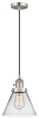 INNOVATIONS 201CSW-SN-G42 1-Light Mini Pendant Brushed Satin Nickel