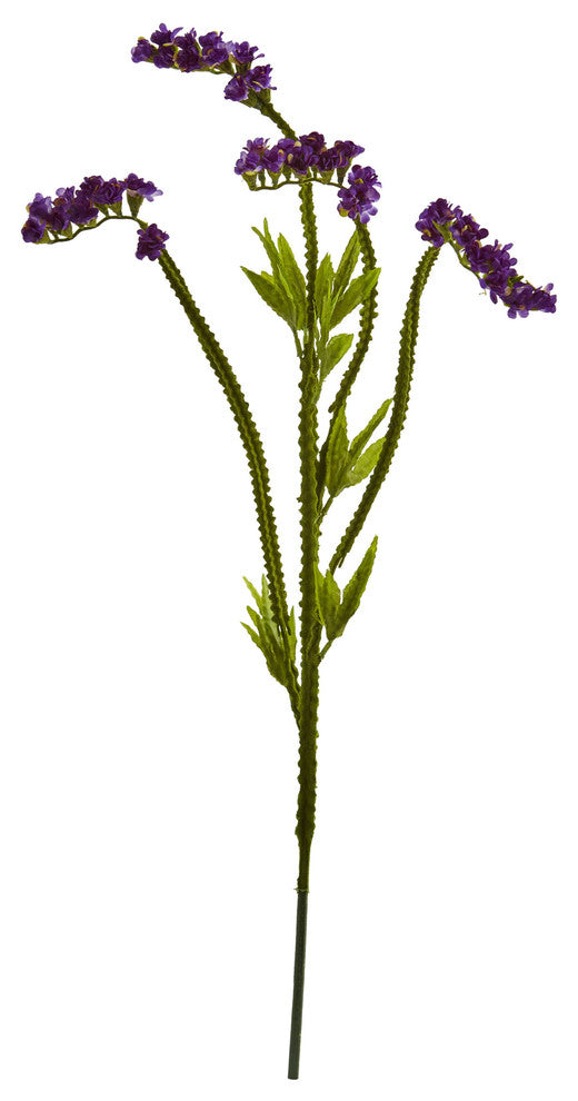 Nearly Natural 22" Baby Breath Artificial Flower Set of 24, Purple