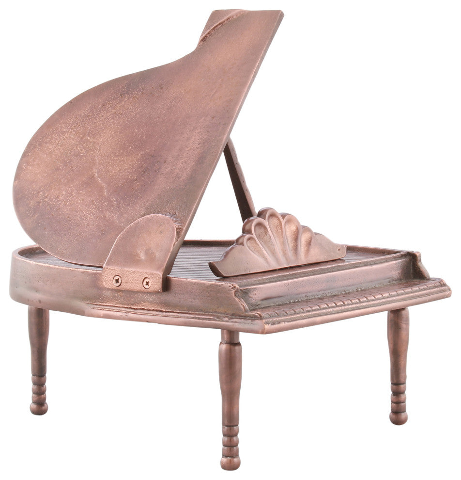 Retro Baby Grand Piano Bronze - Brown