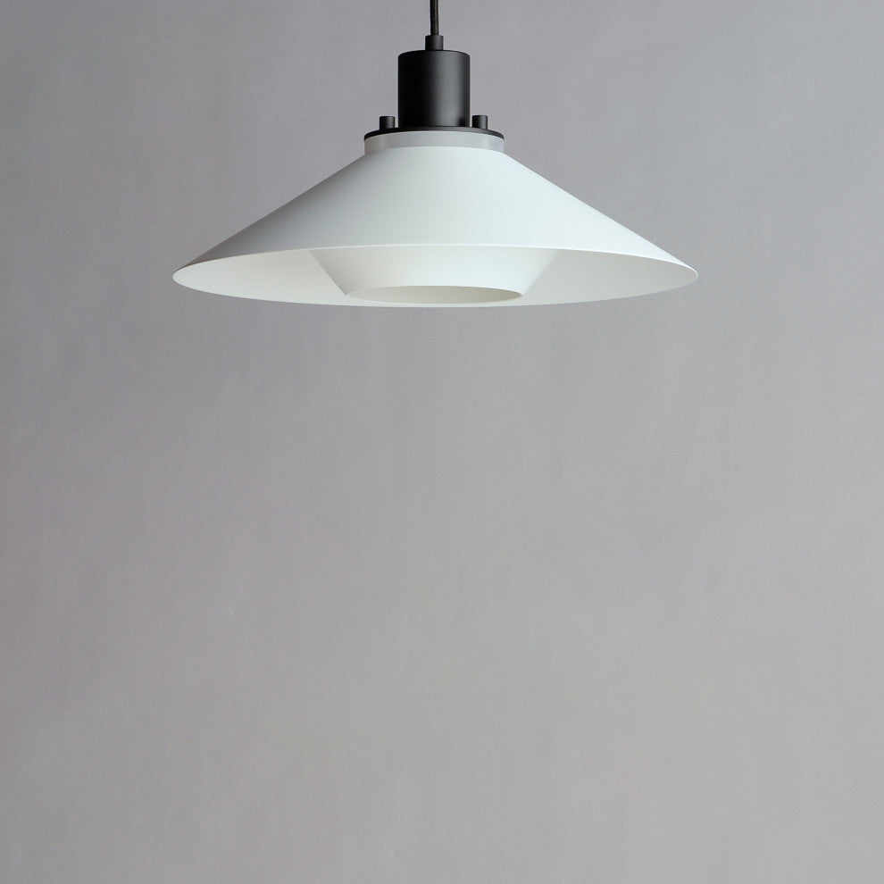 Maxim Oslo One Light Pendant 11412BKWT