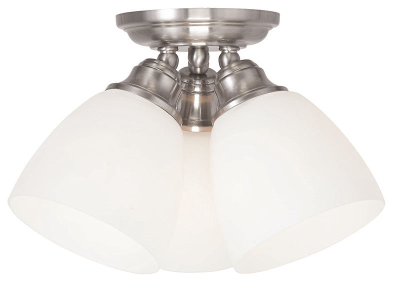 Somerville Ceiling Mount, Brushed Nickel