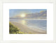 "Beach Serenity" Framed Digital Print by Diane Romanello, 27x21"