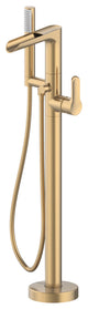 Jacuzzi PT638 Karina Floor Mounted Tub Filler - Brushed Bronze