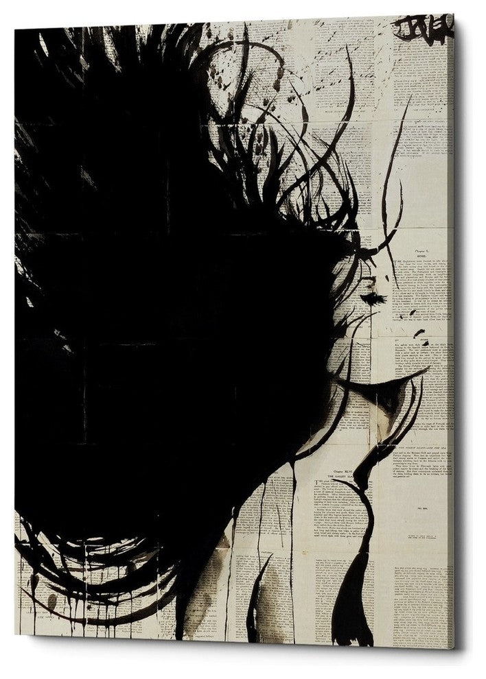 Epic Graffiti "The New Minstrel" by Loui Jover, Giclee Canvas Wall Art, 12"x18"
