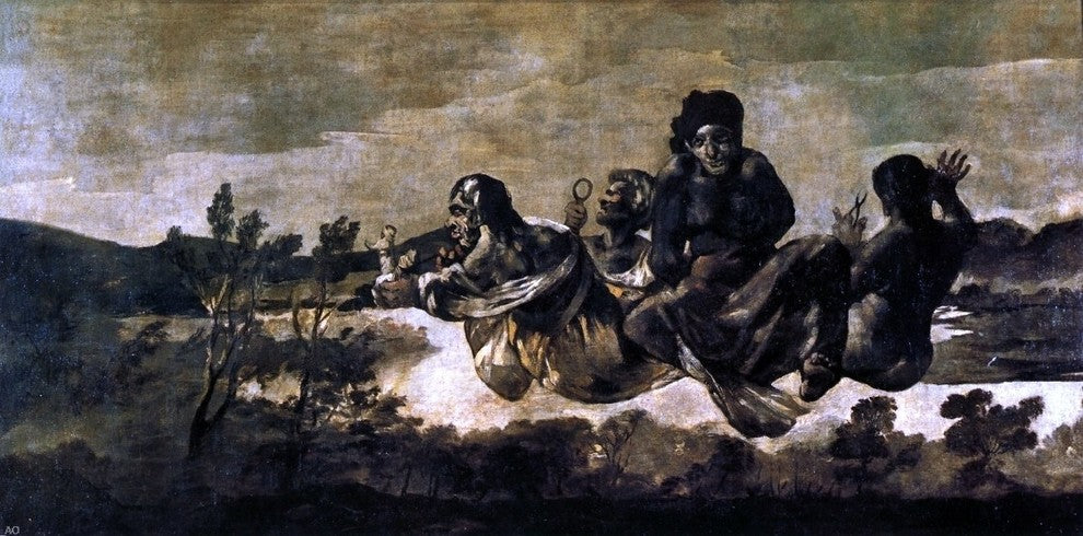 Francisco Jose de Goya Y Lucientes Atropos Wall Decal