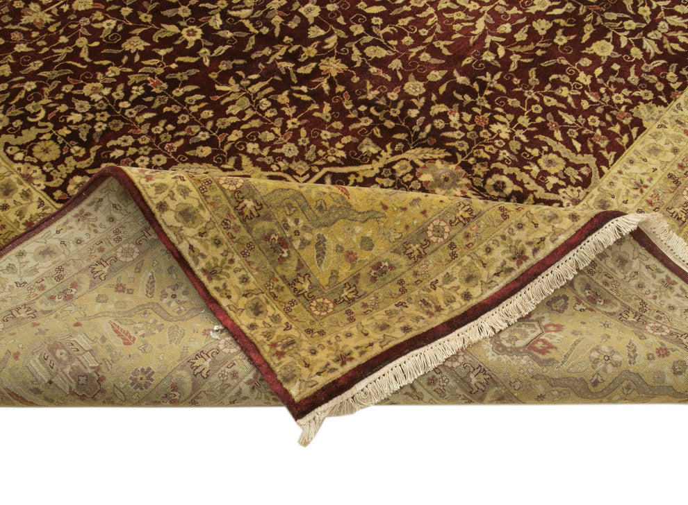 Rug N Carpet - Hand-Knotted Oriental 11' 11" x 15' 1" Large Oushak Area Rug
