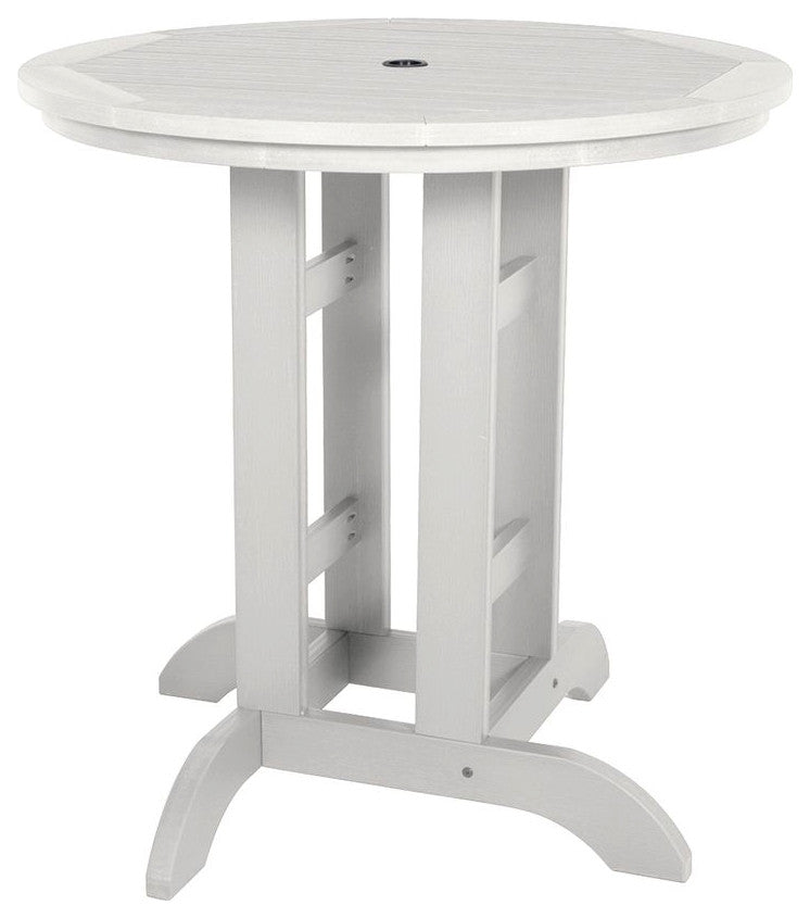 Round Counter-Height Dining Table, 36'', White