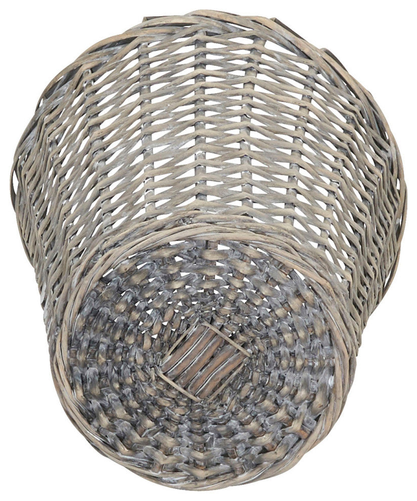 Wicker Waste Basket