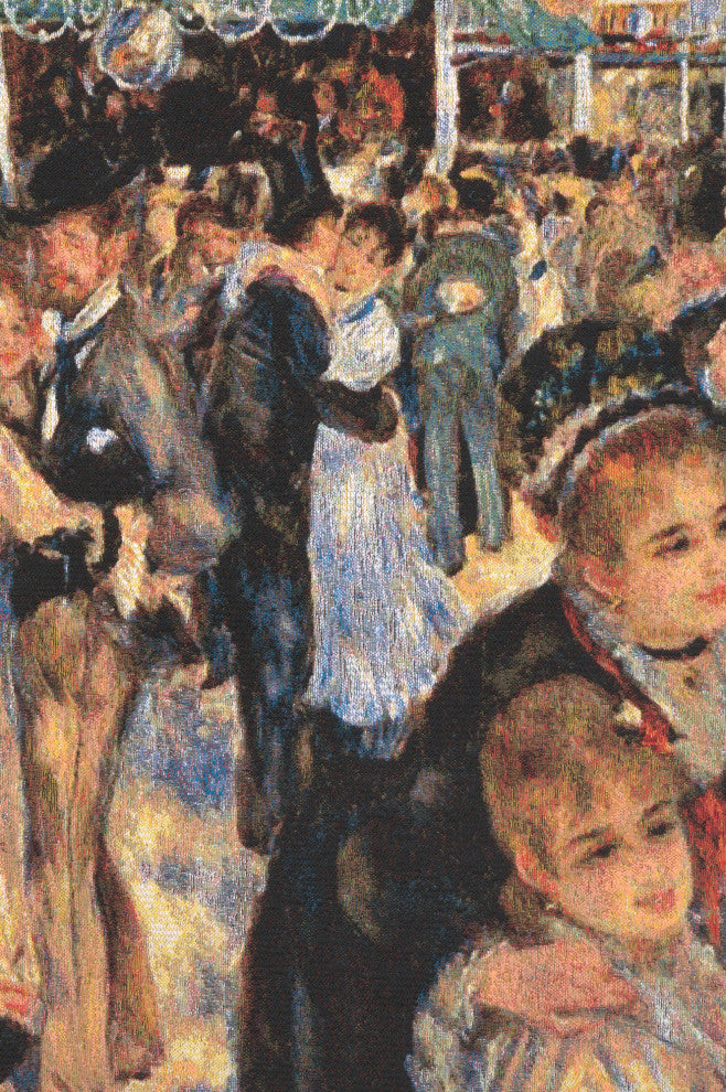 Bal Au Moulin De La Galette Belgian Wall Tapestry