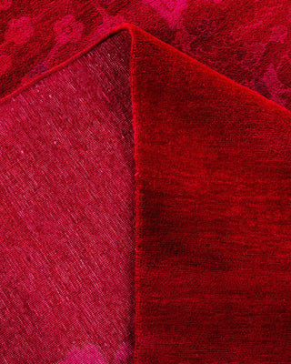 Overdyed, One-of-a-Kind Hand-Knotted Area Rug Pink, 10'2"x13'6"