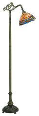 Meyda lighting 120578 63"H Saturday Morning Bridge Arm Floor Lamp