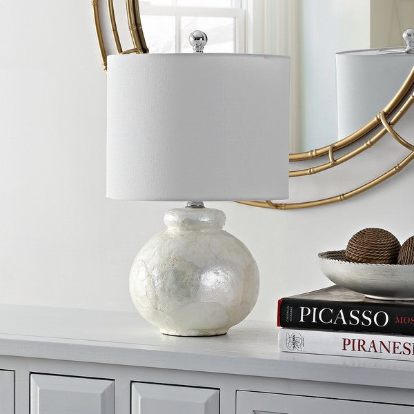 Safavieh Ivy Resin Table Lamp Ivory