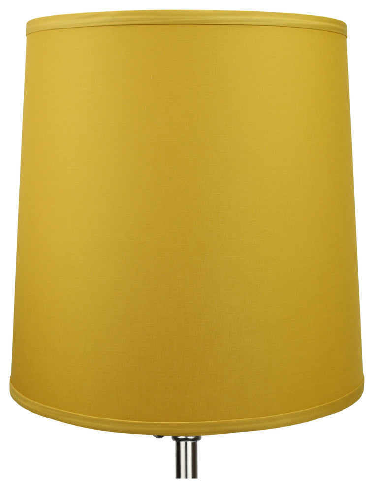 Fenchel Shades 13"x15"x15" Spider Attachment Empire Lamp Shade, Linen Curr