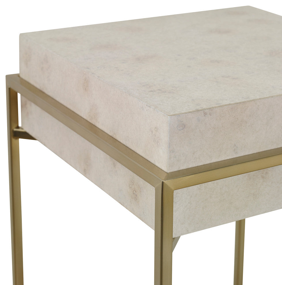 Uttermost 25113 Inda Modern Ivory Plant Stand